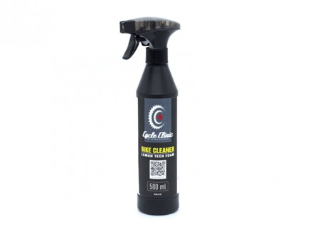 AUTHOR Čistič Cycle Clinic Bike Cleaner LemonTechFoam 500 ml černá